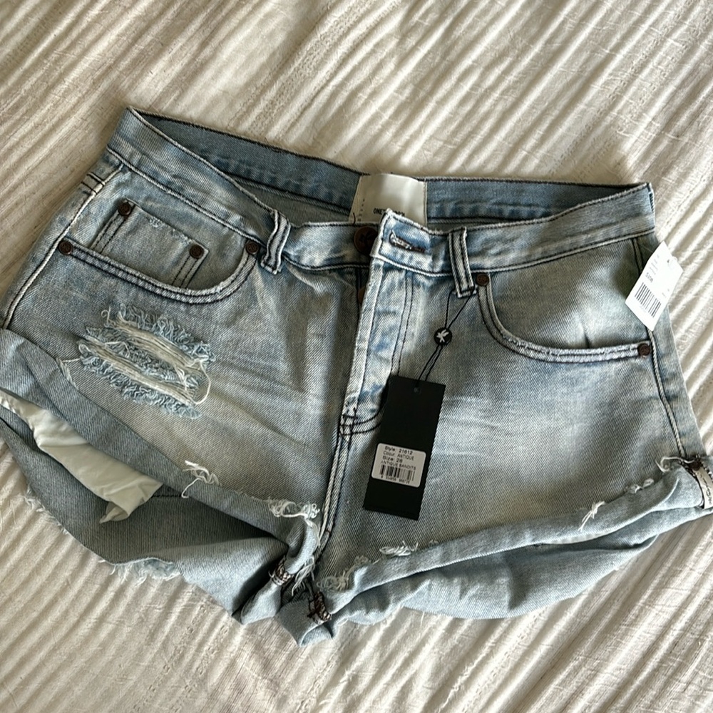 One teaspoon women’s denim short